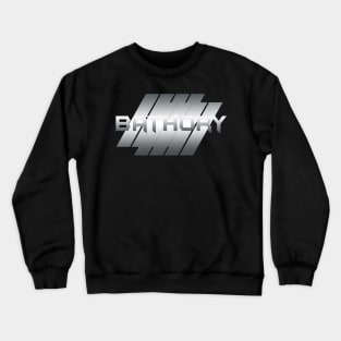 Metallic Illustration bathory Crewneck Sweatshirt